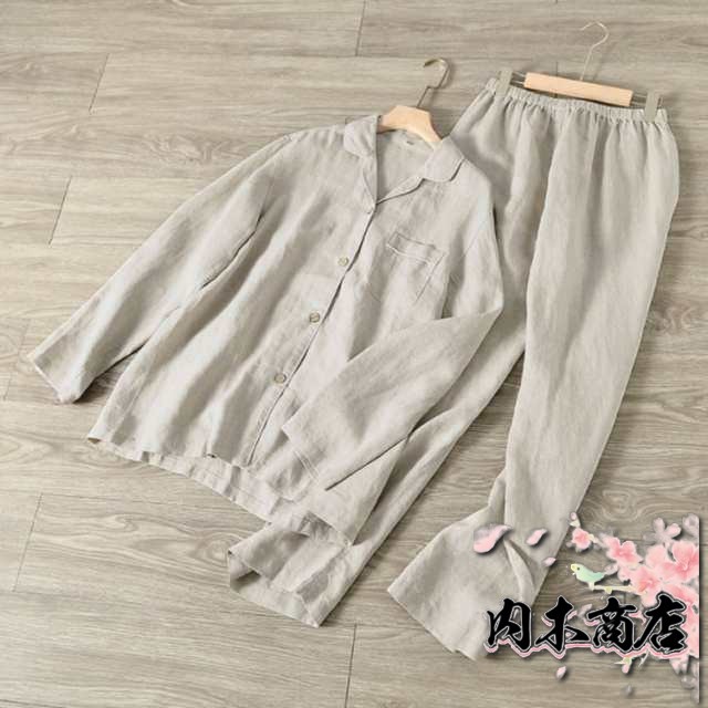 レビュー高評価 数量限定入荷 レディース メンズ 生活快適特集 毎日使える便利品 Vネ ペア パジャマ カップル ルームウェア セットアップ 長袖 ロングパンツ 麻 上下 リネン リネンパジャマ 収納便利 2点セット 送料無料