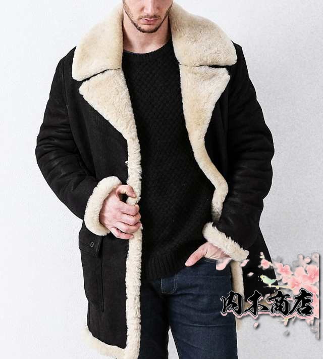 新登場 売上急増中 数量限定入荷 メンズ 防寒 家中時間充実化 ギフトにも最適 ジャケット ムートン ムートンコート ブルゾン ボアコート 在庫わずか ストリート フェイク コート ロングコート 裏ボア クリスマスプレゼント あったか