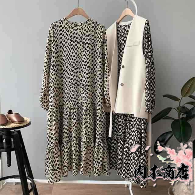 人気急上昇 レビュー高評価 レディース 家中時間充実化 ギフトにも最適 50代 ロング丈 ドット柄 丸首 長袖 40代 きれいめ 春 夏 ワンピース フォーマル Aライン お買い得プライス 送料無料 クリスマスプレゼント 季節限定