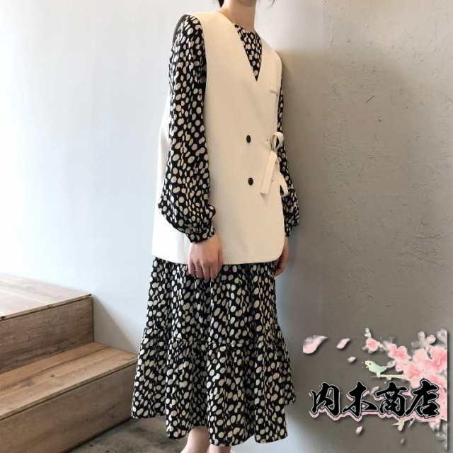 人気急上昇 レビュー高評価 レディース 家中時間充実化 ギフトにも最適 50代 ロング丈 ドット柄 丸首 長袖 40代 きれいめ 春 夏 ワンピース フォーマル Aライン お買い得プライス 送料無料 クリスマスプレゼント 季節限定