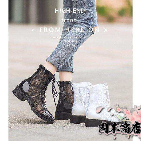 関税・送料込み【boohoo】 レースフリルスプリットマキシドレス