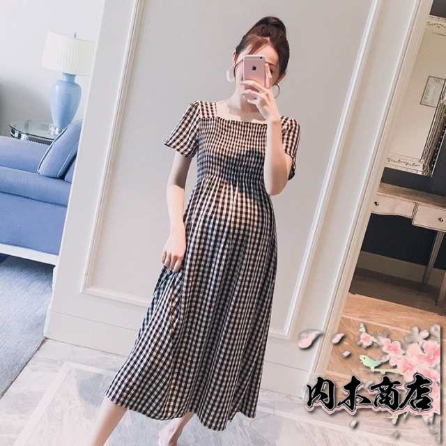 売上急増中 人気急上昇 レディース 通勤 秋の新作特集 店長太鼓判 ロング丈ワンピース 夏 ゆたっり カジュアル きれいめ 妊娠服 チェックワンピース 在庫わずか ワンピース 大きいサイズ 半袖 オシャレ 着痩せ 韓国風 送料無料