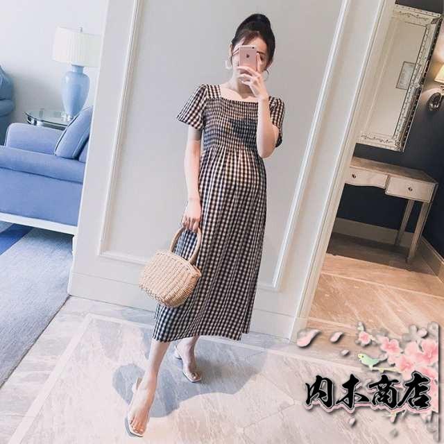 売上急増中 人気急上昇 レディース 通勤 秋の新作特集 店長太鼓判 ロング丈ワンピース 夏 ゆたっり カジュアル きれいめ 妊娠服 チェックワンピース 在庫わずか ワンピース 大きいサイズ 半袖 オシャレ 着痩せ 韓国風 送料無料