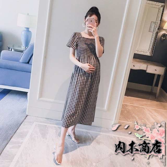 売上急増中 人気急上昇 レディース 通勤 秋の新作特集 店長太鼓判 ロング丈ワンピース 夏 ゆたっり カジュアル きれいめ 妊娠服 チェックワンピース 在庫わずか ワンピース 大きいサイズ 半袖 オシャレ 着痩せ 韓国風 送料無料