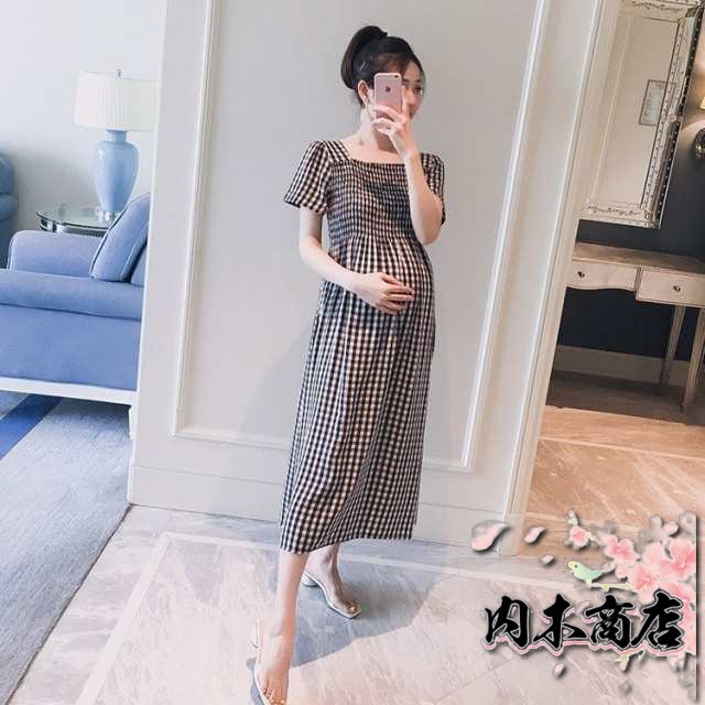 売上急増中 人気急上昇 レディース 通勤 秋の新作特集 店長太鼓判 ロング丈ワンピース 夏 ゆたっり カジュアル きれいめ 妊娠服 チェックワンピース 在庫わずか ワンピース 大きいサイズ 半袖 オシャレ 着痩せ 韓国風 送料無料