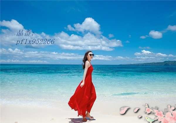 レビュー高評価 新登場 レディース 旅行 秋の新作特集 品質安心 ボヘミア風 キャミソールワンピースリゾートワンピ ハワイアン ビーチ Aライン 赤 夏ワンピース ロングワンピース お買い得プライス 送料無料