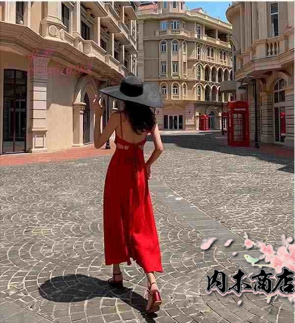 秋の新作特集 毎日使える便利品 サマードレス ピンク バック リゾート