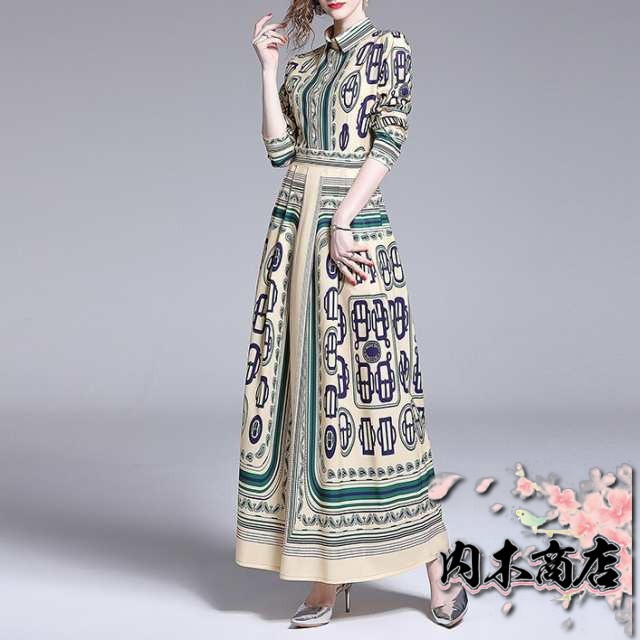 秋の新作特集 品質安心 収納便利 襟付き Aライン 春夏 ワンピース SNS話題 五分袖 マキシ丈 シャツワンピース フレアワンピース 在庫わずか アンクル丈 秋 ロング丈 きれいめ 七分袖 マキシ 送料無料