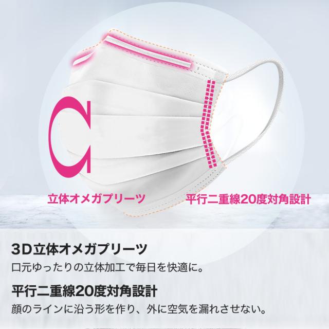 ME 新品 ハンドメイド オメガタイプ 1:1着用可能マスク ハンドメイド オメガタイプ 1:1着用可能マスク No.2816 1.5PLY