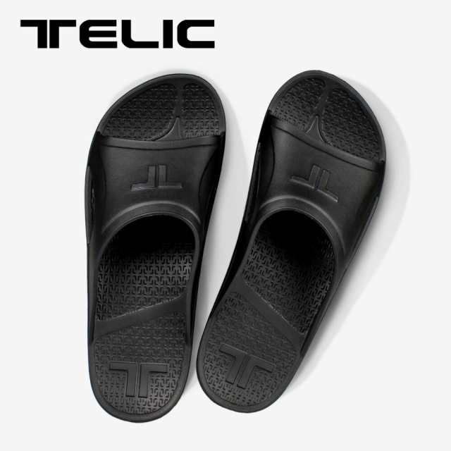 Telic テリック コンフォートサンダル リカバリーサンダル ビーチサンダル Slide スライド ブラック 黒 の通販はau Pay マーケット Mathymathy