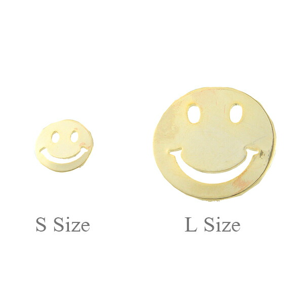 ピアス イヤリング にこちゃん スマイル スマイリー 選べる2サイズ 金属アレルギー 対応 ニッケルフリー 送料無料 日本製 Nife0048の通販はau Pay マーケット ジュエリーショップm