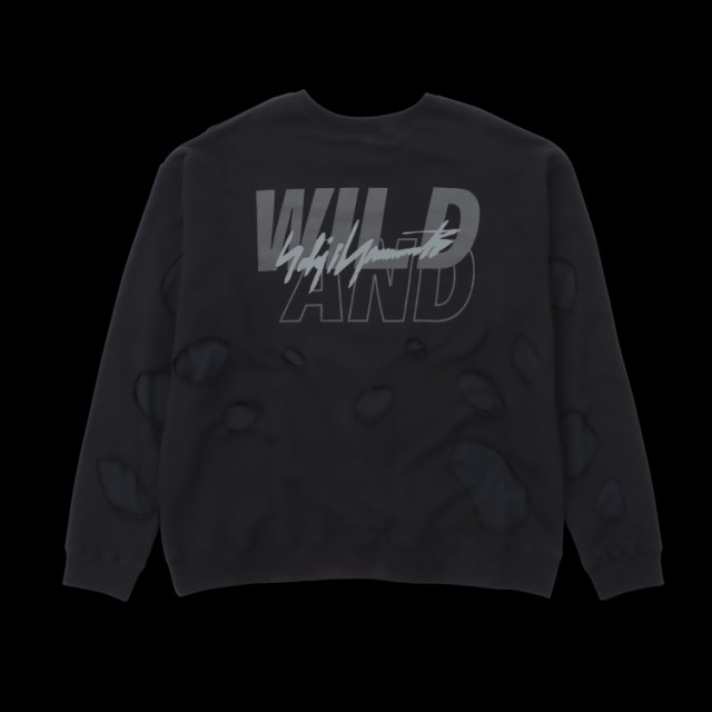 サイズ選択可 WILDSIDE YOHJI YAMAMOTO WIND AND SEA ヨウジヤマモト ウィンダンシー WS-22WSSW-01  ダメージ スウェットトップス BLACK の通販はau PAY マーケット - OPINIONマーケット | au PAY マーケット－通販サイト