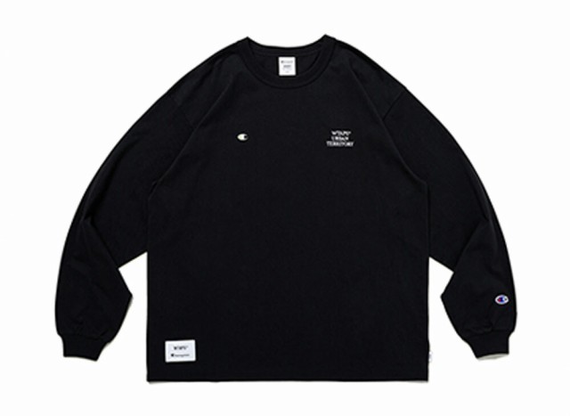 Wtaps x Champion Academy LS Black ダブルタップス x チャンピオン アカデミー LS 222HBCHD-CSM02S ブラック 選べるサイズ　S M L