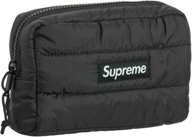 Supreme Puffer Pouch Black シュプリーム パファー ポーチ ブラック 