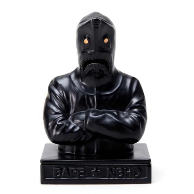 22AW A BATHING APE x NEIGHBORHOOD Shark Incense Chamber  Black/Gold ア ベイシング エイプ x ネイバーフッド シャーク インセンスチャンバー  ブラック/ゴールド お香立ての通販は