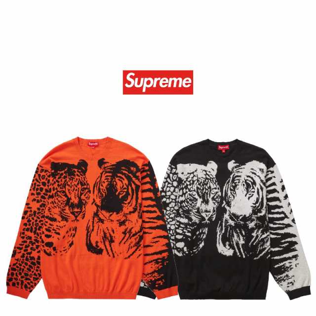 23SS Supreme Big Cats Jacquard L/S Top シュプリーム ビッグ キャッツ ジャカード エルエス トップ SUP-SS23-172