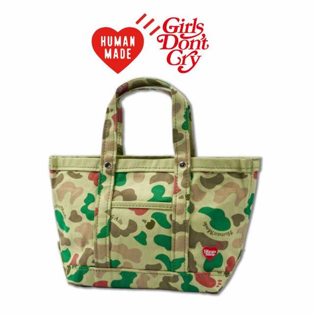 HUMAN MADE x Girls Don'T Cry Heart Camo Tote Bag Small Green ヒューマン メイド x  ガールズ ドント クライ ハート カモ トート バッグ スモール グリーンの通販はau PAY マーケット - OPINIONマーケット | au  PAY マーケット－通販サイト