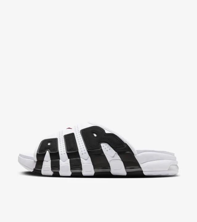 Nike Air More Uptempo Slide White and Black ナイキ エアモアアップテンポ スライド  ホワイト アンド ブラック  モアテン  FB7818-100【中古】新古品の通販は 23,097円