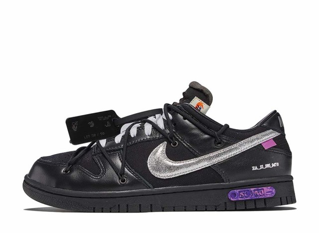 OFF-WHITE × NIKE DUNK LOW 1 OF 50 BLACK 50オフホワイト × ナイキ ダンク ロー 1 OF 50 ブラック 50