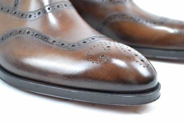 BERLUTI Classic Dune Leather Oxford Brun ベルルッティ クラシック