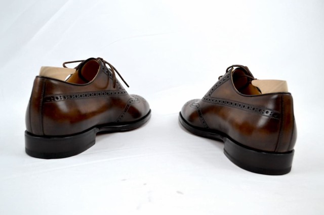 BERLUTI Classic Dune Leather Oxford Brun ベルルッティ クラシック