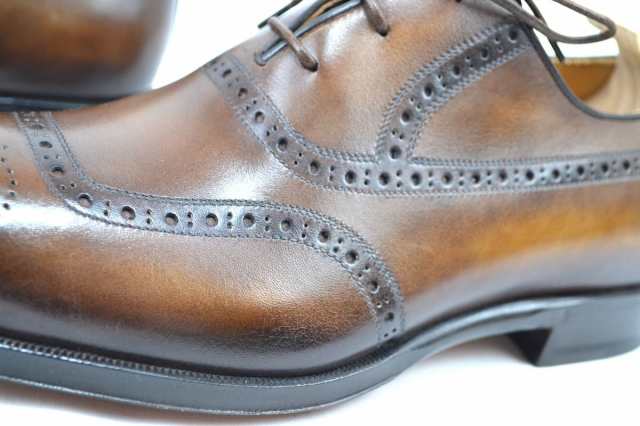 BERLUTI Classic Dune Leather Oxford Brun ベルルッティ クラシック 