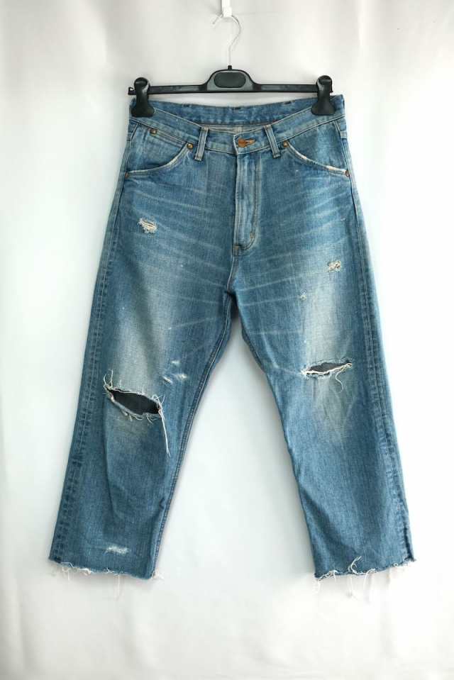 WRANGLER WS0057 SIZE S ラングラー ダメージデニム ジーンズ