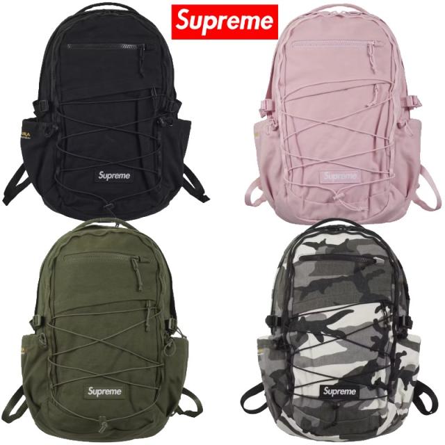 Supreme 25SS Backpack シュプリーム 25SS バックパック Black Light 