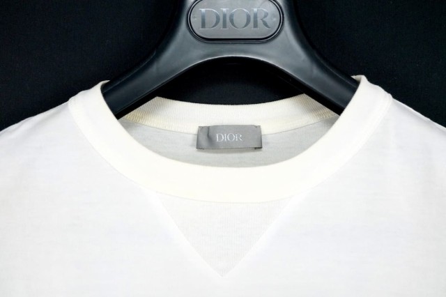 21SS DIOR Embroidered Logo Tee 183J685A0677 ロゴワッペン エン