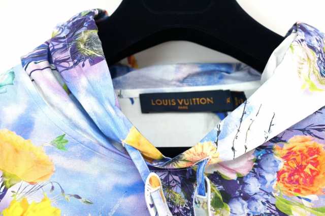 20SS LOUIS VUITTON ルイヴィトン フラワーコットンポプリンアノラック