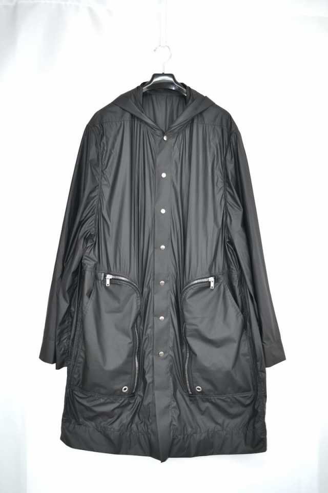 20SS RICK OWENS リックオウエンス バウハウス カーゴ ポリエステル コート 48サイズ RU20S7968-MB【中古】