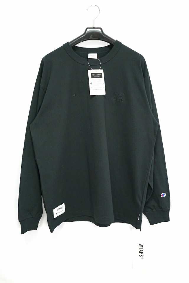 Wtaps Champion Academy LS Black ダブルタップス チャンピオン アカデミー ロングスリーブ Tシャツ 222HBCHD-CSM02S ブラック Mサイズ