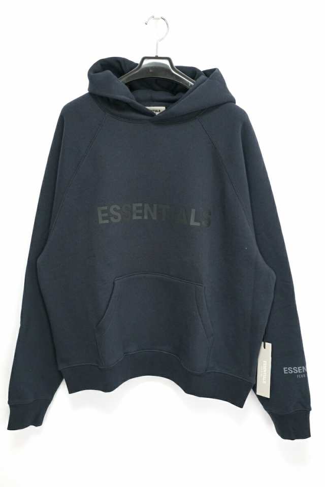 FOG ESSENTIALSFRONT LOGO HOODIE フォグ エッセンシャル フロントロゴ パーカー ダークネイビー Sサイズ【中古】新古品の通販はパーカー