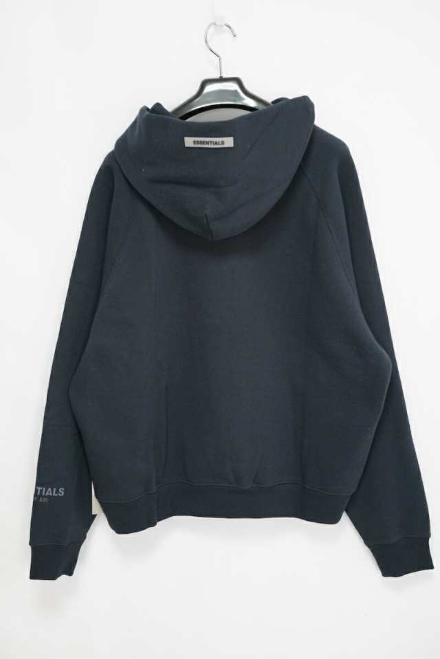 FOG ESSENTIALSFRONT LOGO HOODIE フォグ エッセンシャル フロントロゴ パーカー ダークネイビー Sサイズ【中古】新古品の通販は