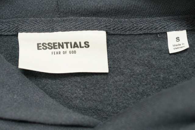 FOG ESSENTIALSFRONT LOGO HOODIE フォグ エッセンシャル フロントロゴ パーカー ダークネイビー Sサイズ【中古】新古品の通販は