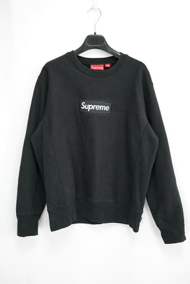SUPREME シュプリーム BOX LOGO CREW NECK スウェット BLACK Size S 