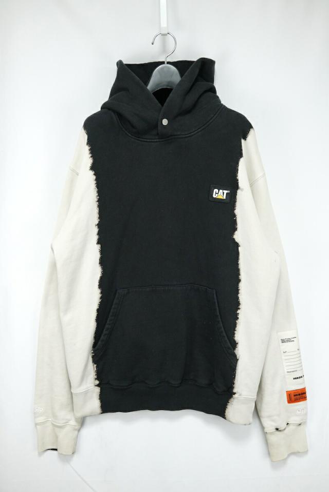 HERON PRESTON CATERPILLAR Hoodie in Phantom ヘロンプレストン キャタピラー タイダイ パーカー メンズ Sサイズ 【中古】の通販は