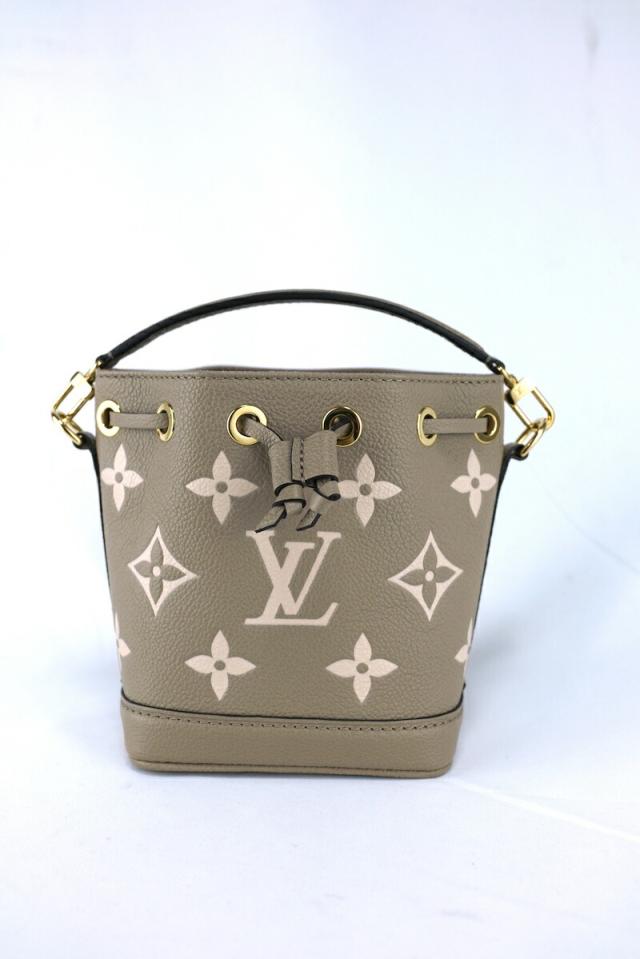 LOUIS VUITTON ルイヴィトン モノグラムアンプラント ナノノエ 2WAY トゥルトレールクレーム レディース レザー ショルダーバッグ M46291 【中古】新古品の通販は