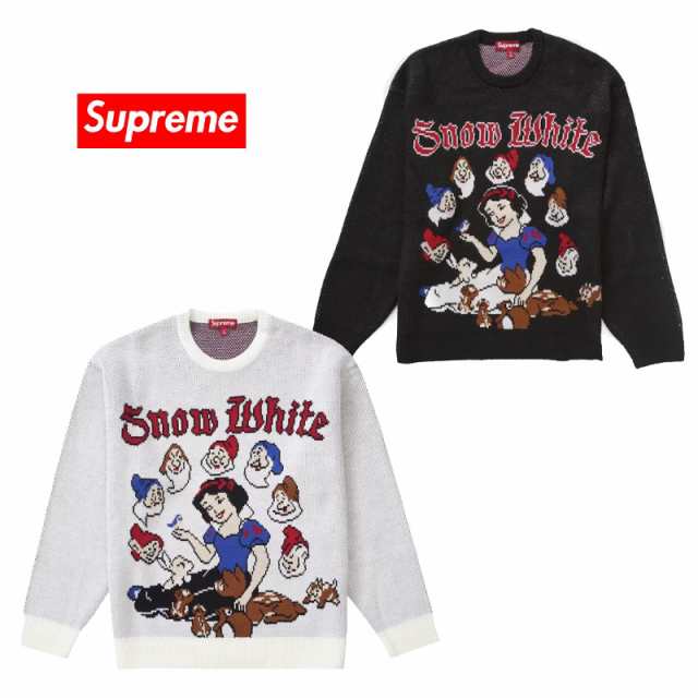 FW24 Supreme Snow White Sweater シュプリーム スノー ホワイト 白雪姫 セーター 【中古】新古品の通販は