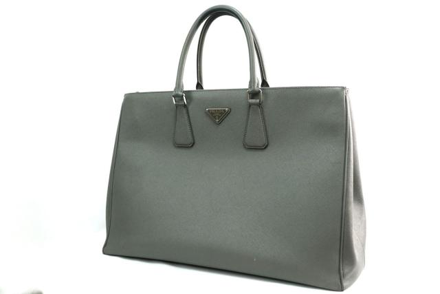 PRADA プラダ サフィアーノ ハンドバッグ トライアングルロゴプレート 