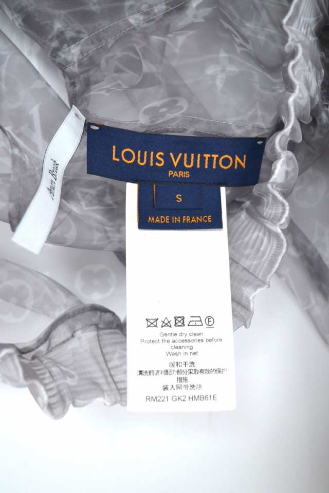 22SS LOUIS VUITTON ルイヴィトン オーガンザトラックトップ 