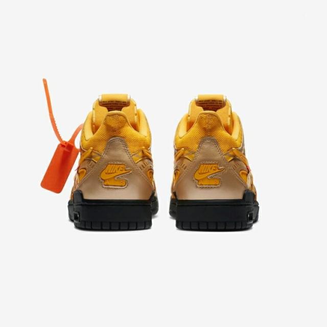OFF-WHITE × Nike Air Rubber Dunk Low University Gold/Black オフ 