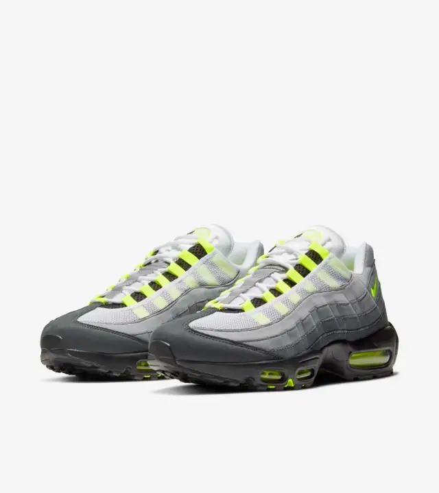 Nike AIR MAX 95 OG NEON YELLOW ナイキ エアマックス ９５ オリジナル ネオンイエロー【中古】新古品