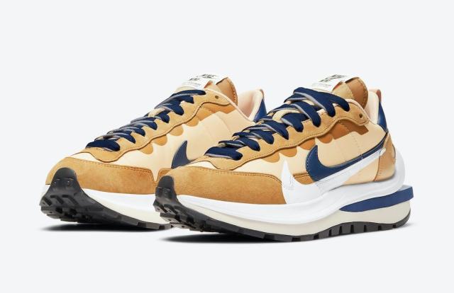 21SS SACAI × NIKE VAPOR WAFFLE SESAME AND BLUE VOID サカイ
