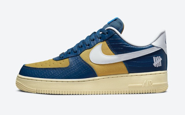 UNDEFEATED × NIKE AIR FORCE 1 LOW BLUE/YELLOW アンディフィー