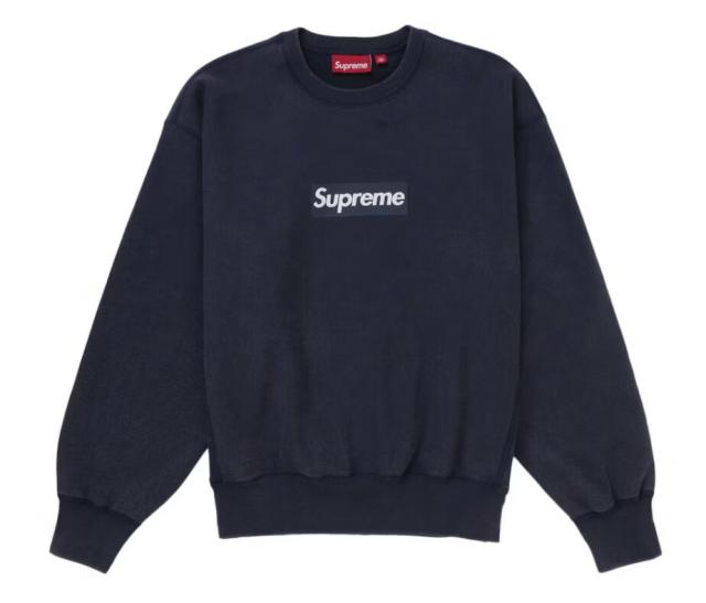 Supreme 青 トレーナー 楽天市場】22AW SUPREME Box Logo Crewneck 青 XL シュプリーム