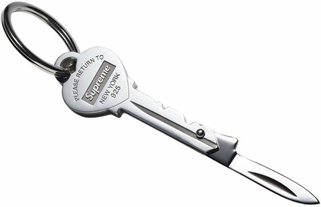 Supreme / Tiffany & Co. Return to Tiffany Heart Knife KeyRing Silver シュプリーム / ティファニー リターン トゥー ティファニー