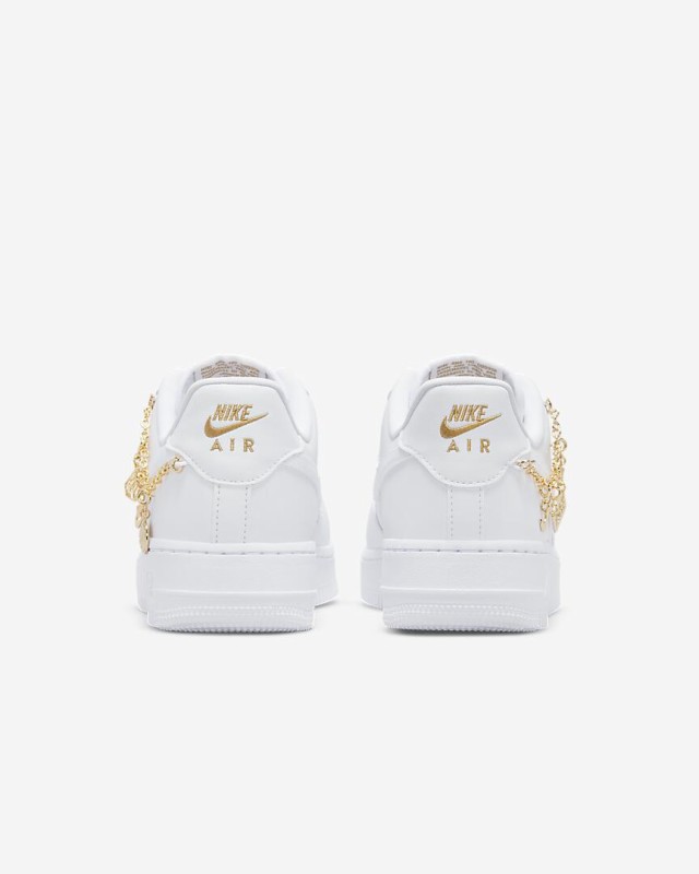 Nike WMNS Air Force 1 Low White Pendats ナイキ ウィメンズ エアフォース1 ロー ホワイトペンダント【中古】新古品