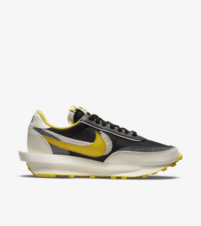 UNDERCOVER × sacai × Nike LD Waffle Black/Sail-Dark Grey