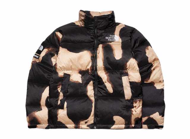 Supreme / The North Face Bleached Denim Print Nuptse Jacket Black シュプリーム ザ ノース フェイス ブリーチド デニム プリント ヌ